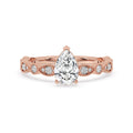 Pear Shaped Diamond Engagement Ring for Timeless Elegance