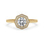 Round Diamond Halo Engagement Ring