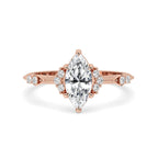 Vintage Marquise Engagement Ring