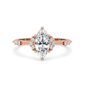 Vintage Marquise Engagement Ring