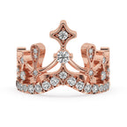 Round Wedding Ring – Royal Crown Band