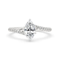 Marquise Pave Engagement Ring