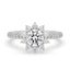 Diamond Cluster Ring With Pave Setting
