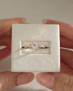 1.06-3.06 CT Princess Cut Lab Grown Diamond Cluster Engagement Ring