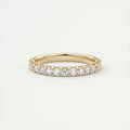 1.65CT Round Brilliant Cut Moissanite Full Eternity Wedding Band