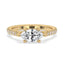 Marquise Cut Diamond Ring in East to West Setting