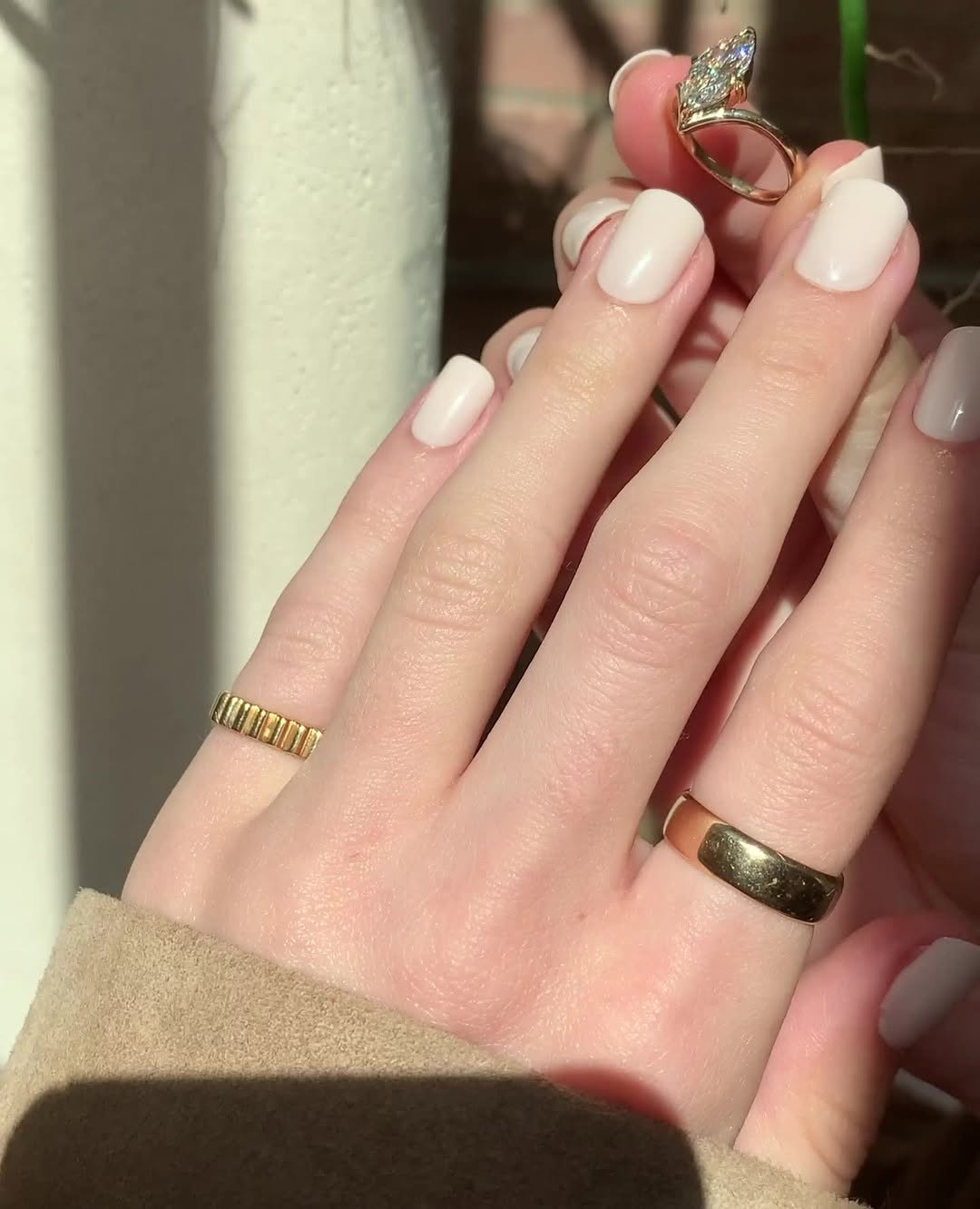 1.08-3.0 CT Marquise ⁠Cut Lab Grown Diamond Unique Engagement Ring