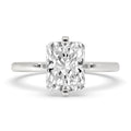 Radiant Cut Diamond Ring In White Gold