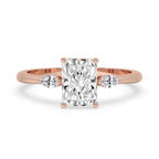 Radiant Cut Engagement Ring