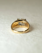 1.50 -3.80 CT Elongated Cushion ⁠Cut Lab Grown Diamond Bezel Engagement Ring