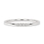 3 Stone Wedding Band - Minimalist Style