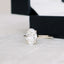 2.50 CT Oval Moissanite Solitaire Engagement Ring