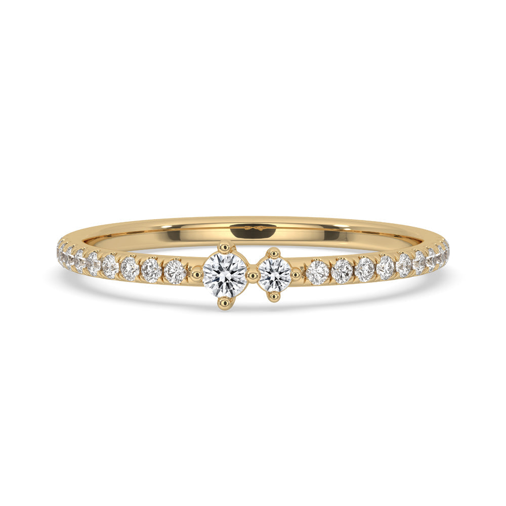 Round Diamond Wedding Band - Lab Grown Hauptbild