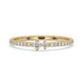Round Diamond Wedding Band - Lab Grown