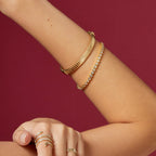 Round Cut Moissanite Diamond Tennis bracelets