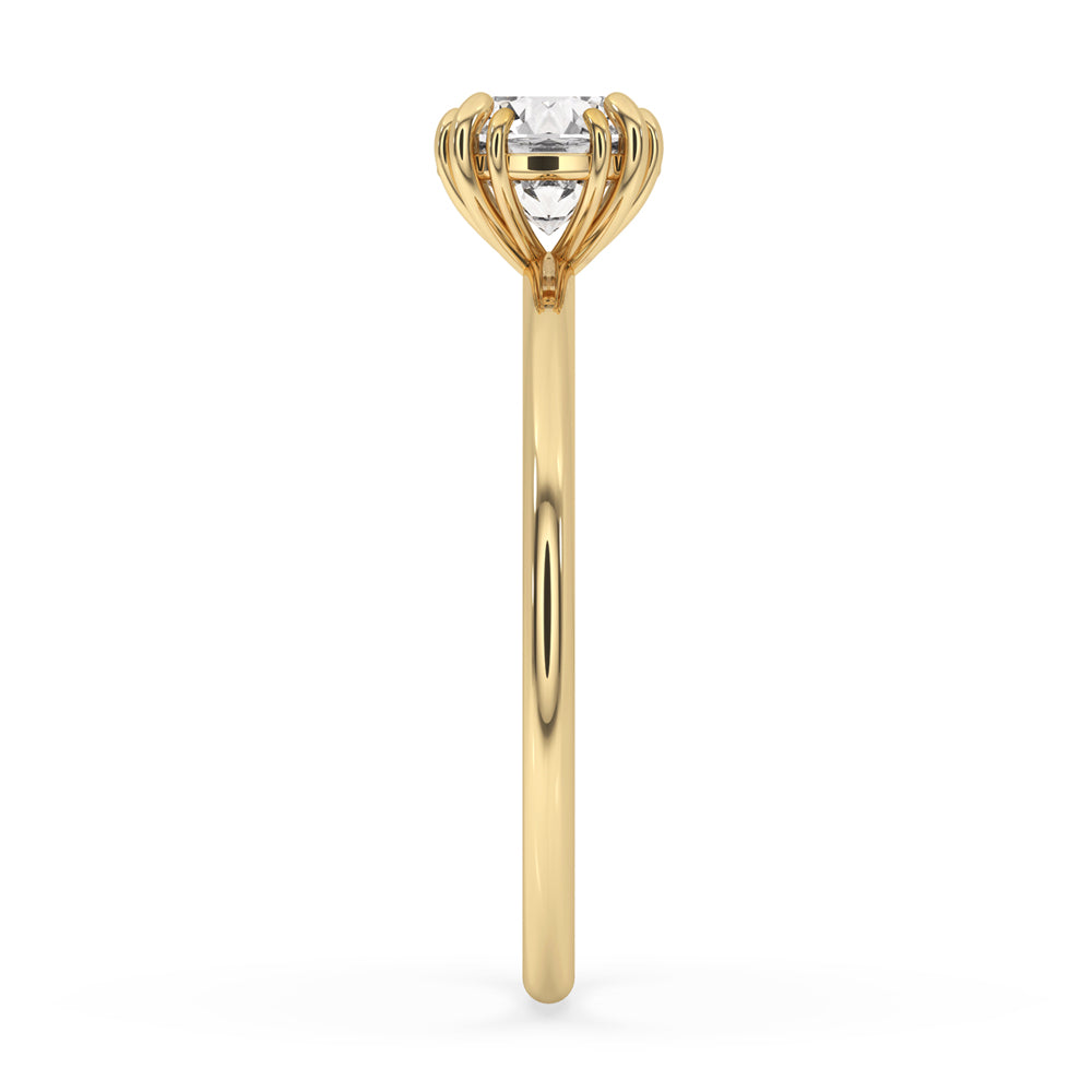 Round Solitaire Engagement Ring
