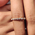 Marquise Wedding Band Set – Shared Prong Setting