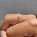 Full Eternity Band With Shared Prong