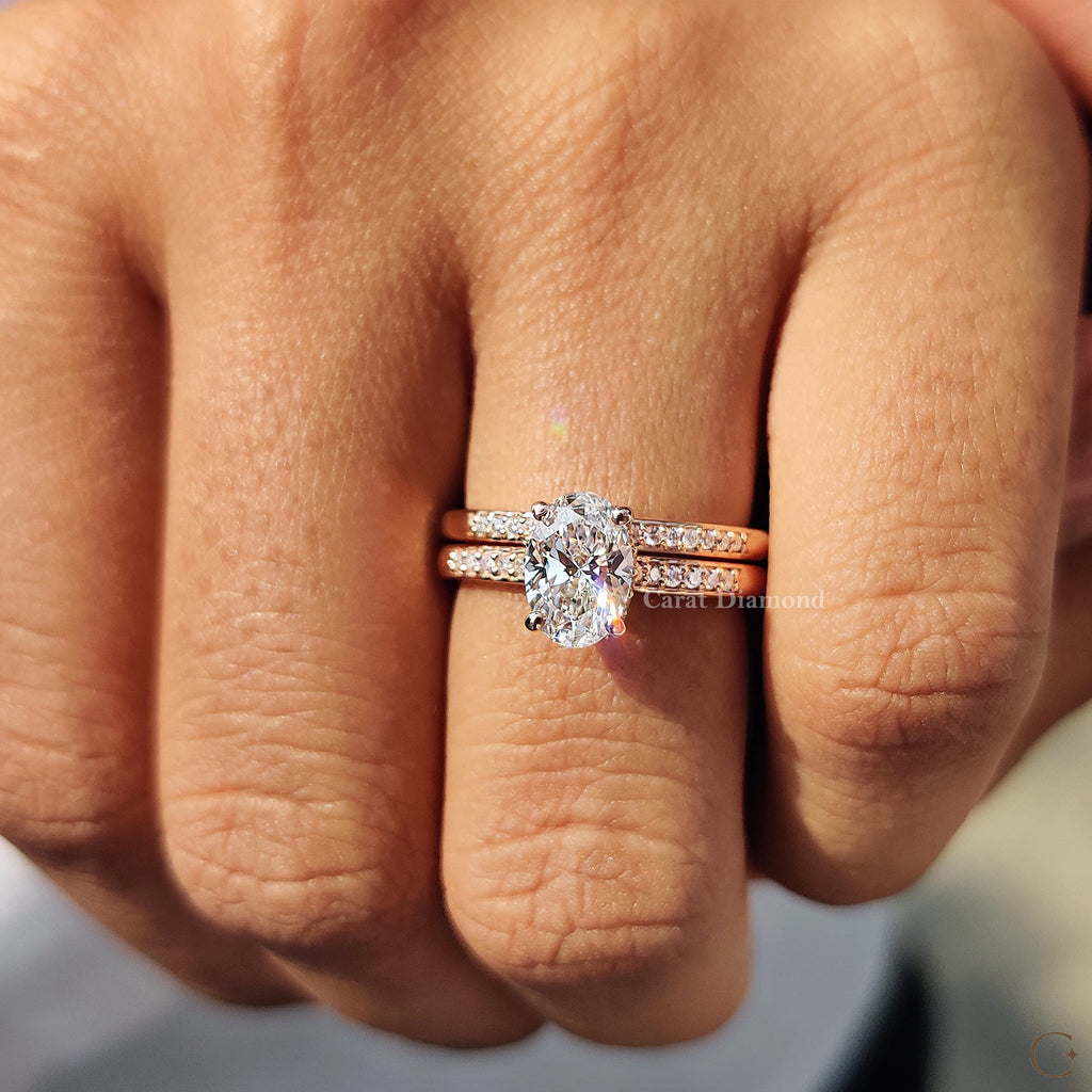Classic Round Diamond Wedding Band