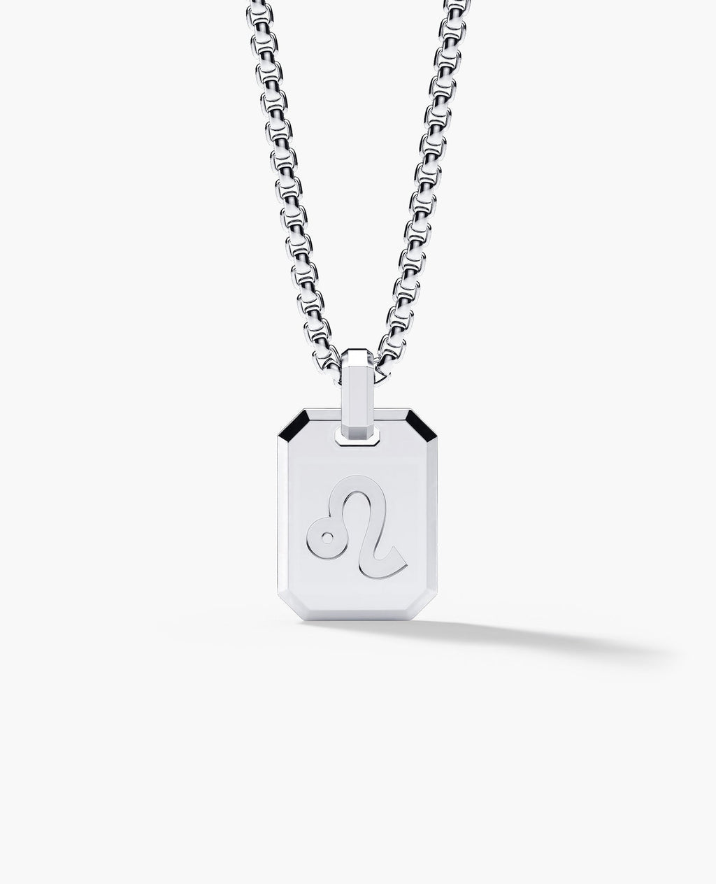 LEO MINI ZODIAC Dog Tag Gold Pendant