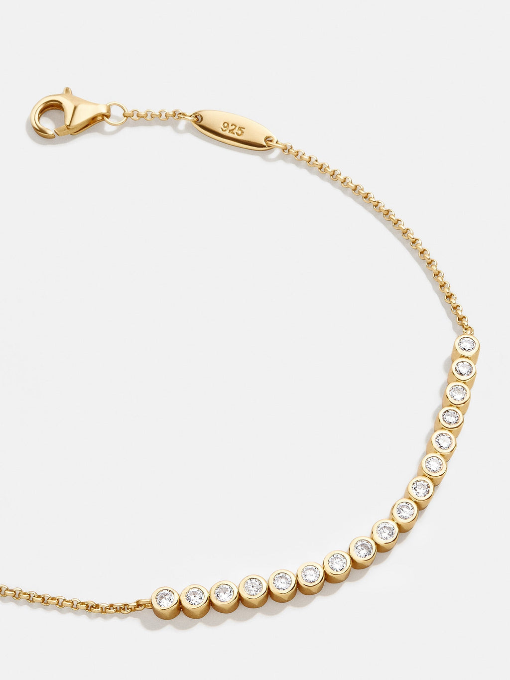 Round Cut Lab Grown Diamond Tennis Bracelet