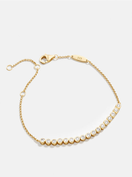 Round Cut Lab Grown Diamond Tennis Bracelet