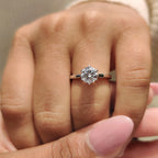 Round Diamond Solitaire Engagement Ring