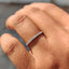 Half Eternity Wedding Band - Round Diamonds