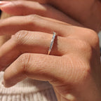 Baguette Diamond Band - IGI Certified