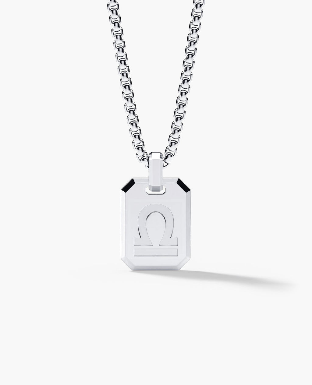 LIBRA MINI ZODIAC Dog Tag Gold Pendant