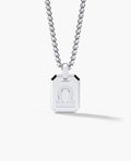 LIBRA MINI ZODIAC Dog Tag Gold Pendant