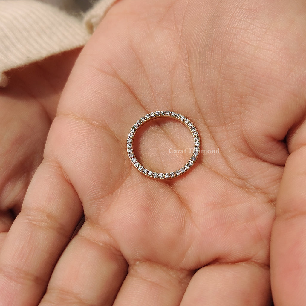 Round Cut Diamond Eternity Band