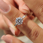 Round Diamond Solitaire Engagement Ring