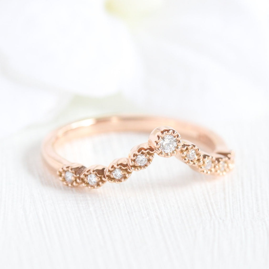1.50CT Pear Cut Moissanite Halo Bridal Ring Set