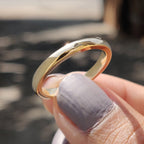 Simple Gold Wedding Band