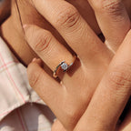 Bypass Ring With Solitaire Style