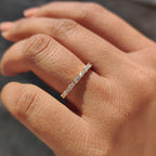 Baguette Diamond Band - IGI Certified