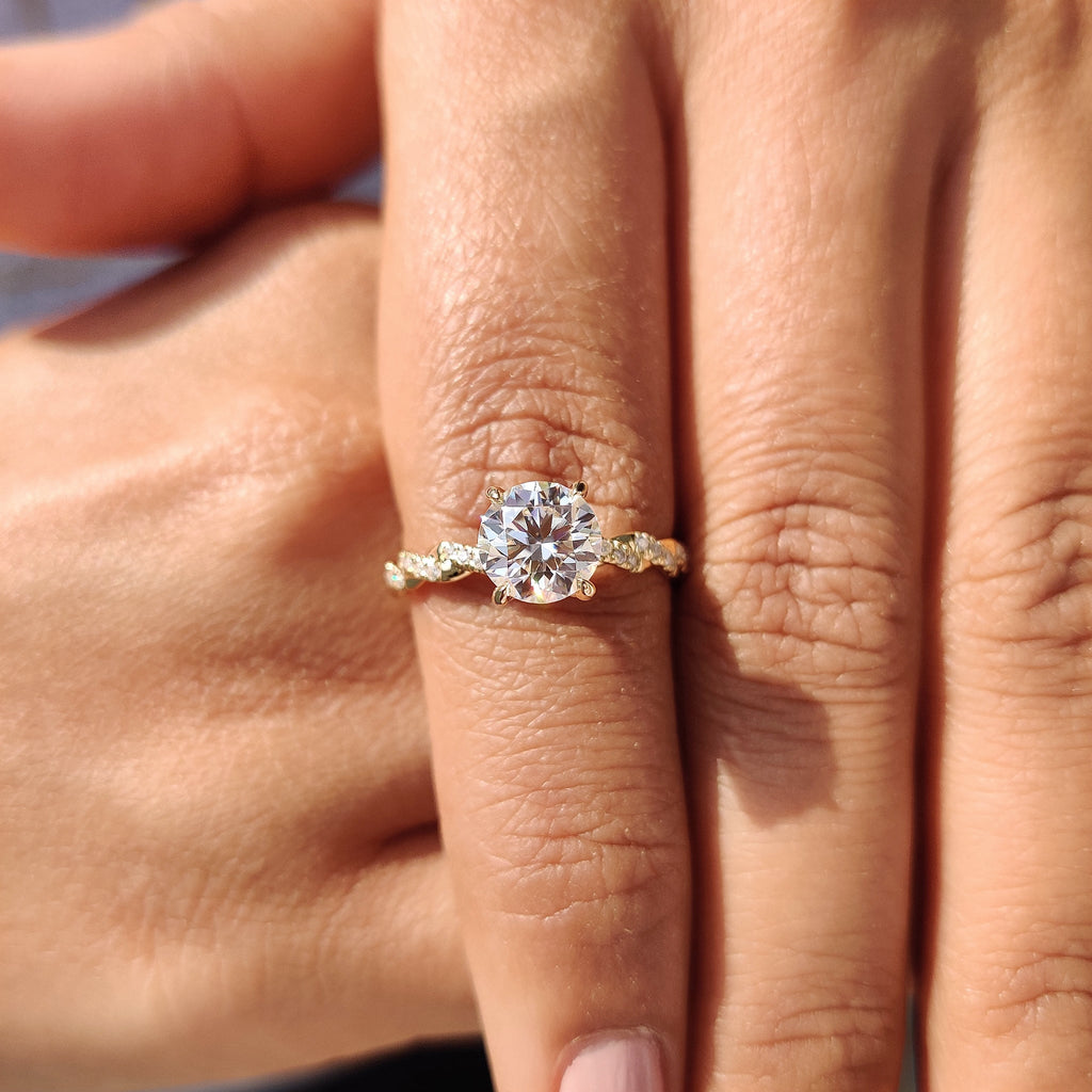 Twisted Engagement Ring