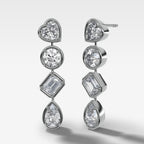 Club Mixed Shape Drop Earrings