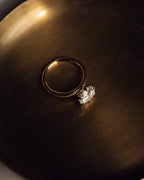 2.0 CT Round Brilliant Cut Moissanite Solitaire Engagement Ring