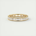 2.50CT Baguette Cut Moissanite Full Eternity Wedding Band
