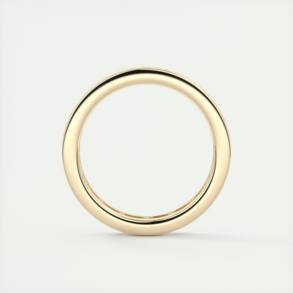 2.50CT Baguette Cut Moissanite Full Eternity Wedding Band