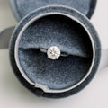 1.50 CT Round Brilliant Cut Moissanite Solitaire Engagement Ring