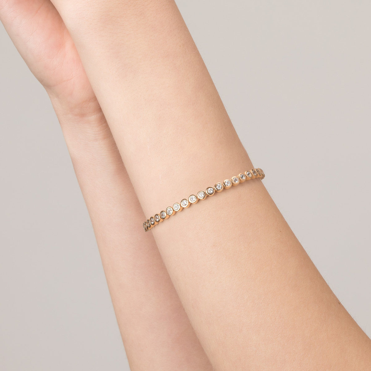 Round Cut Moissanite Diamond Tennis bracelets