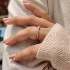Round Cut Minimalist Engagement Ring