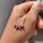 Arc Marquise Moissanite Pendant In Four Stone Design
