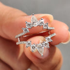 Enhancer Wedding Band In white Gold