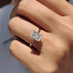 Radiant Engagement Ring With Solitaire Style