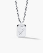 SAGITTARIUS MINI ZODIAC Dog Tag Gold Pendant