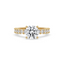 Round Cut Diamond Ring - Pave Style